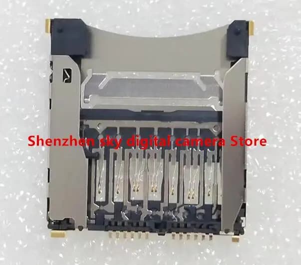 NUOVO Per Panasonic GX80 GX85 Lettore di Schede di Memoria SD Connettore Slot Holder Sostituzione Della Fotocamera Riparazione Pezzo di Ricambio