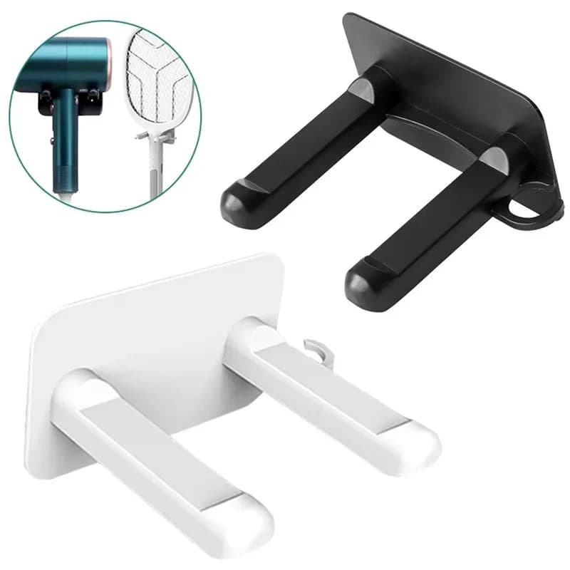 Multifunctional Bracket Wall Mount Hair Dryer Storage Rack for Dyson Phone Holder Organizer for Bathroom Storage Towel Hook