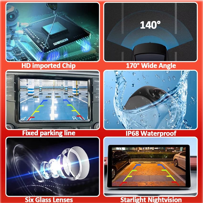 CCD HD Fisheye Rear View Camera For Kia Ceed SW JD 2012~2017 2018 (5-door station wagon) Car Reverse Parking Monitor Accessories