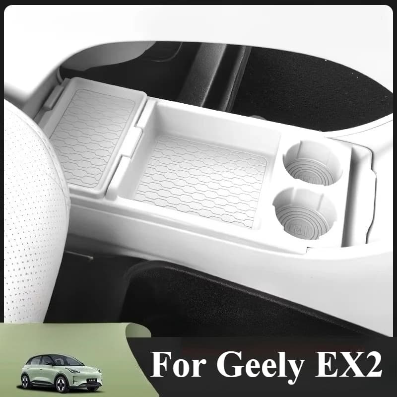 Per Geely EX2 (Star Wish) 2026, Scatola portaoggetti sotto la console centrale, Accessori organizer per interni auto