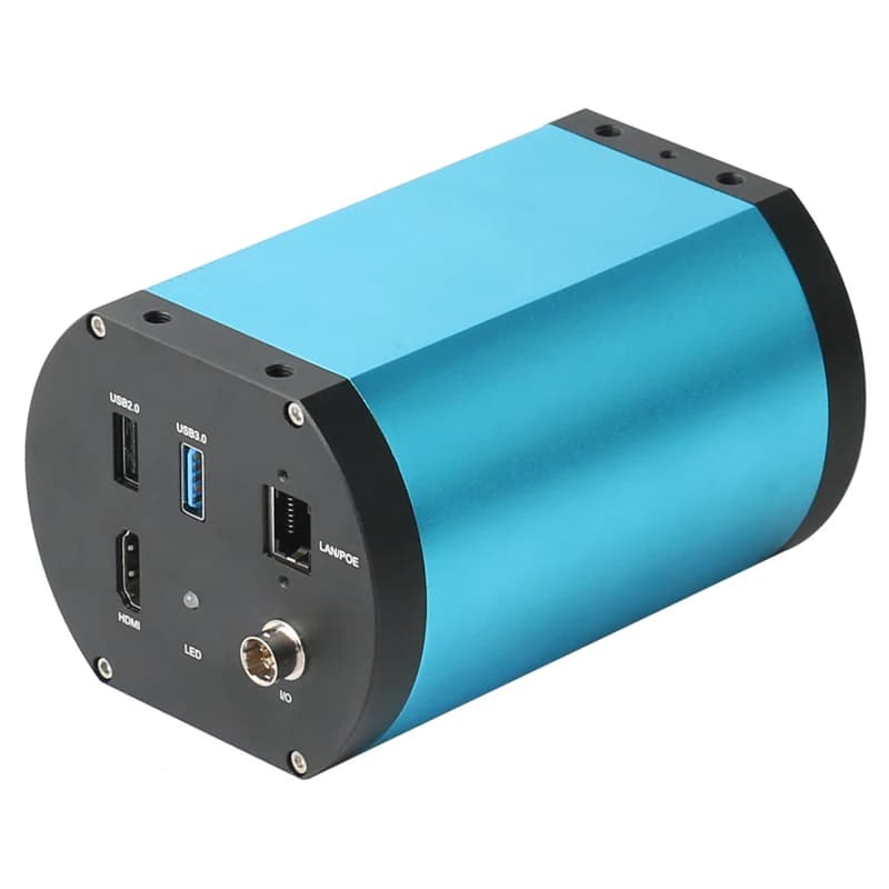 Telecamera per microscopio video digitale industriale focale automatica HDMI Lan USB 3.0 4K 1080P per l'istruzione della ricerca