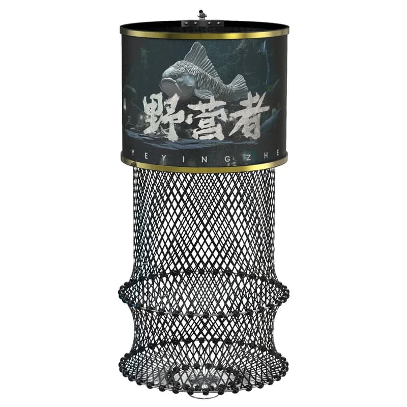 Special fish protection thickened and glued anti-hanging high-strength woven large object fishing net pocket