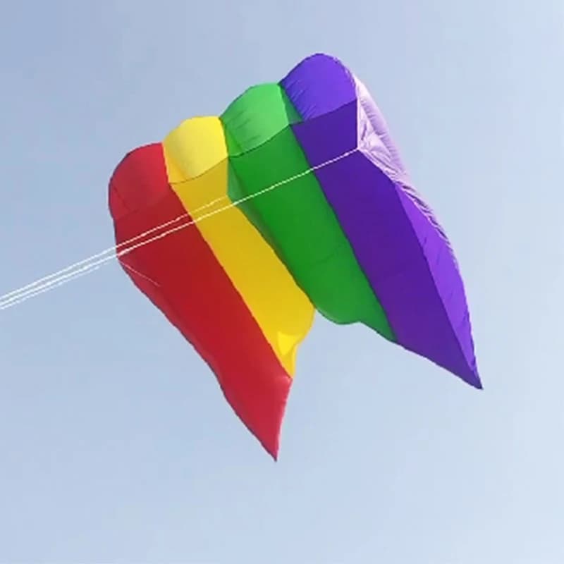 30D 4 m2 UltraFoil Pilot Kite Stabile Lifting Line Giant Loading Pendant Soft Inflatable Kite Ripstop Nylon with Giant Comet Bag