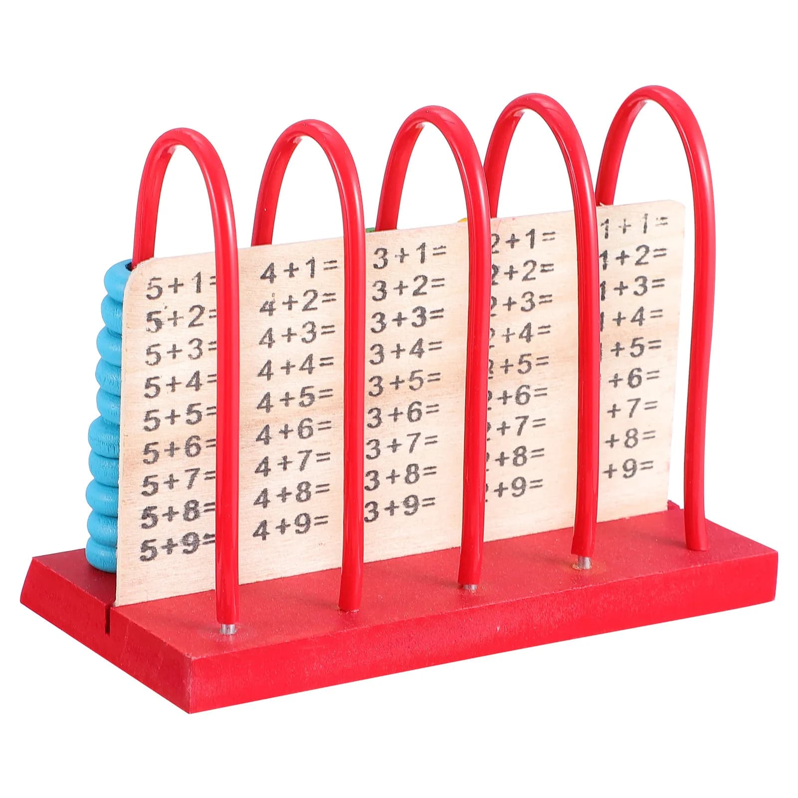 Abaco in Legno per Bambini, Strumento Educativo per l'Apprendimento della Matematica, Sviluppo Cerebrale e Aritmetica