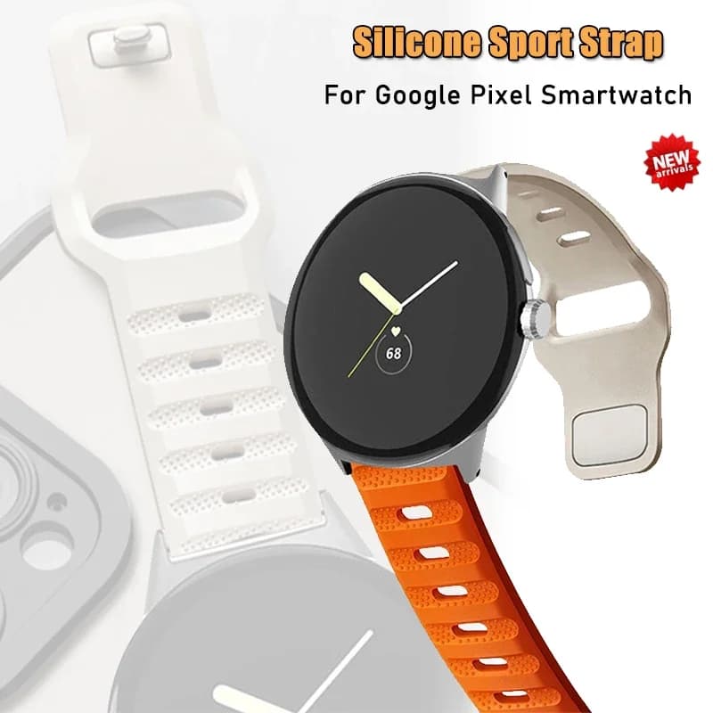 Cinturino sportivo in Silicone per Google Pixel Watch bracciale Correa accessori cintura per Pixel Watch Smartwatch wrist Active Band