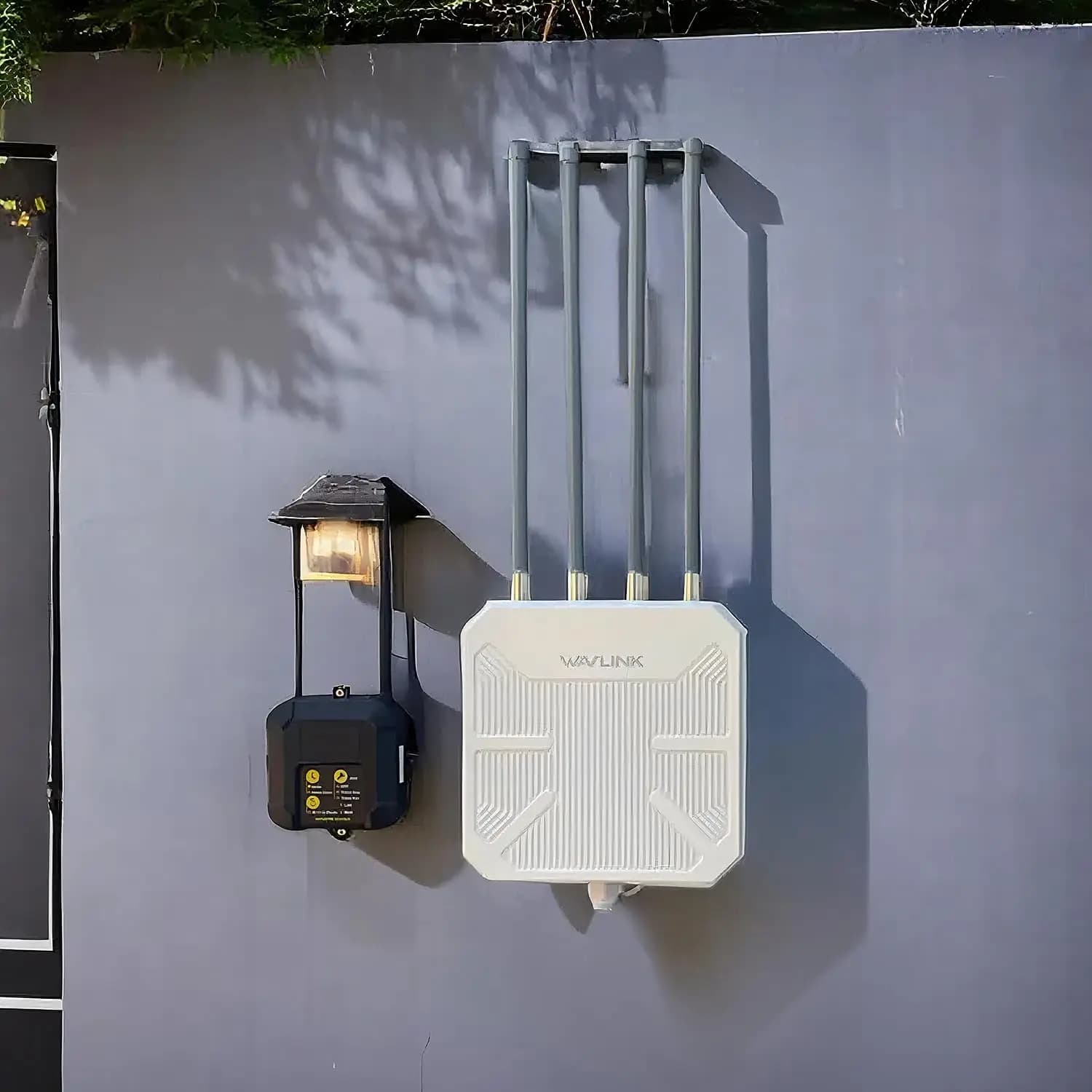 Ripetitore WiFi 6 da Esterno AX3000, Dual Band/PoE/IP67, Estensore di Portata a Lungo Raggio per Fattorie e Campeggi