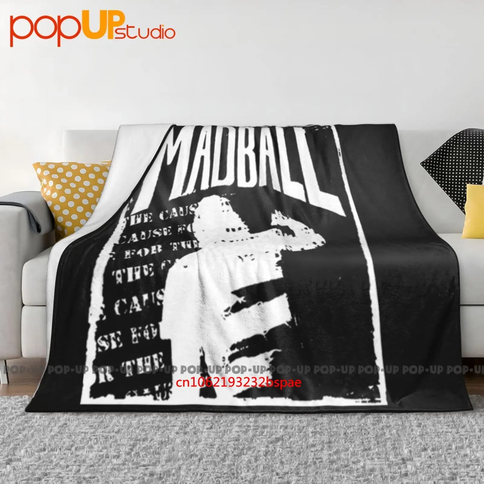 Madball American New York Hardcore Band For The Cause Coperta ultra morbida trapunta invernale Copridivano Copriletto