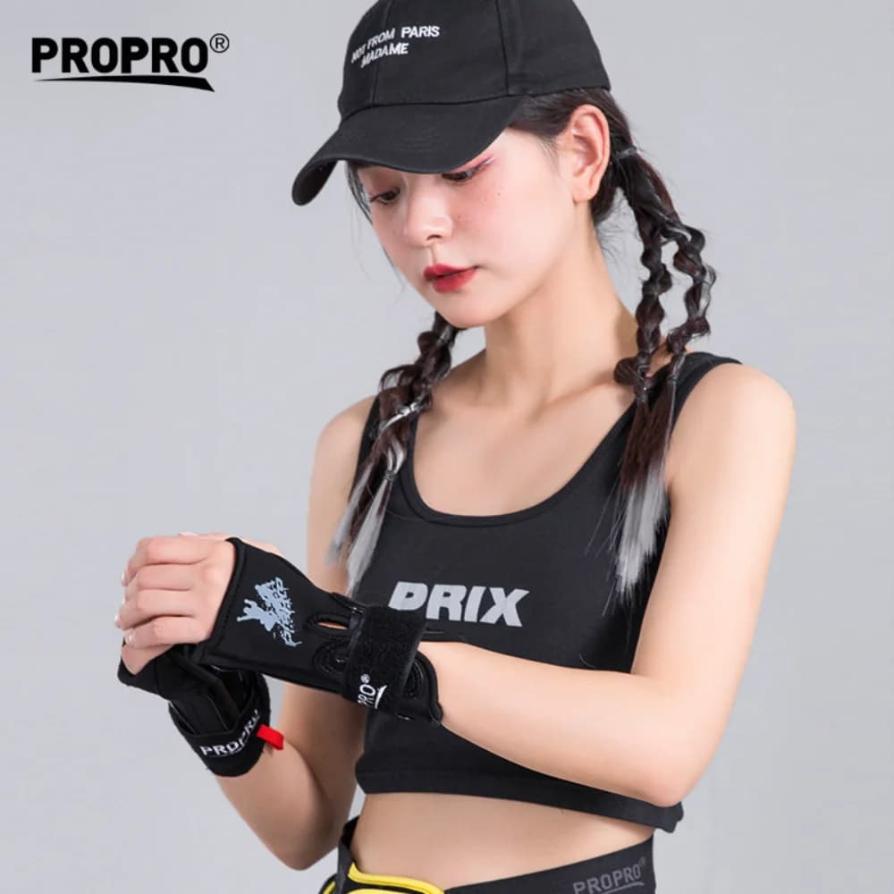 PROPRO Supporto per Polso per Uomini e Donne, Protezione per Snowboard, Skateboard, Pattinaggio, Ciclismo, MTB, Protezione Sportiva per le Mani