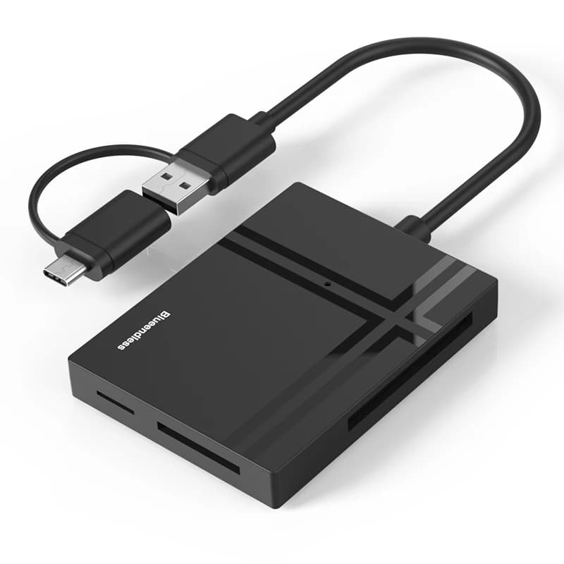 hit productUSB C Hub with Card Reader 5 In 1 USB 3.0 USB-C SD TF CF XD MS Memory Card Reader Adapter Hub Dock Suppliers