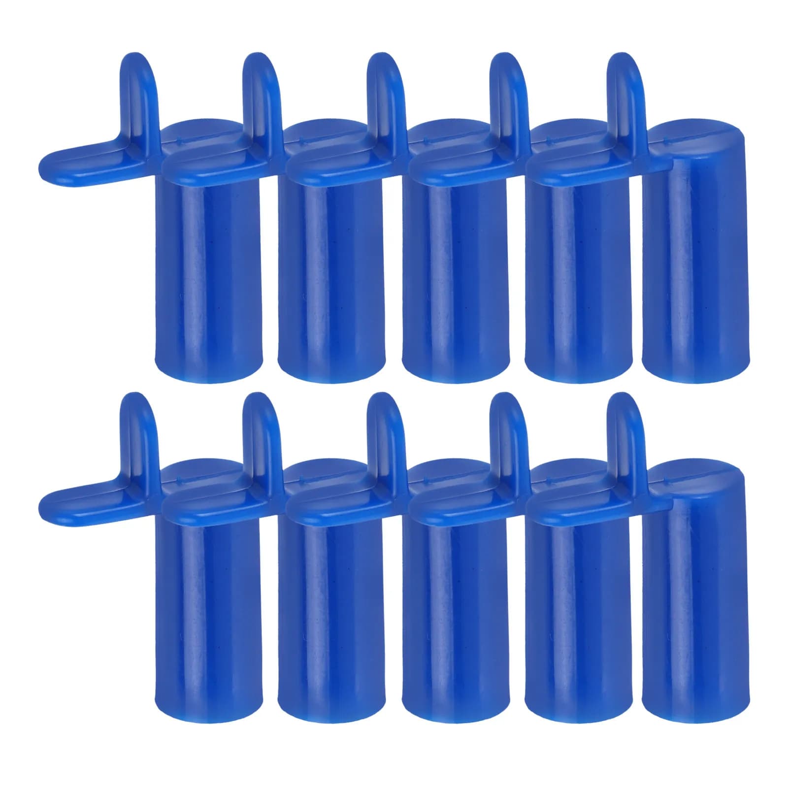 10 Pezzi Tappi Terminali di Ricambio in Plastica per Portastecche da Biliardo, per Tavoli da Biliardo e Snooker, e per Supporti per Stecche e Ponti da Biliardo