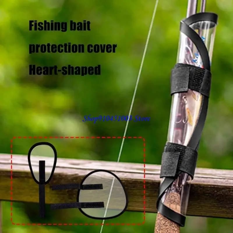 77HC Clear Pvc Avvolgito Escere Esche da pesca a protezione da pesca esche da pesca Glove Tenere i pescatori per pesca per