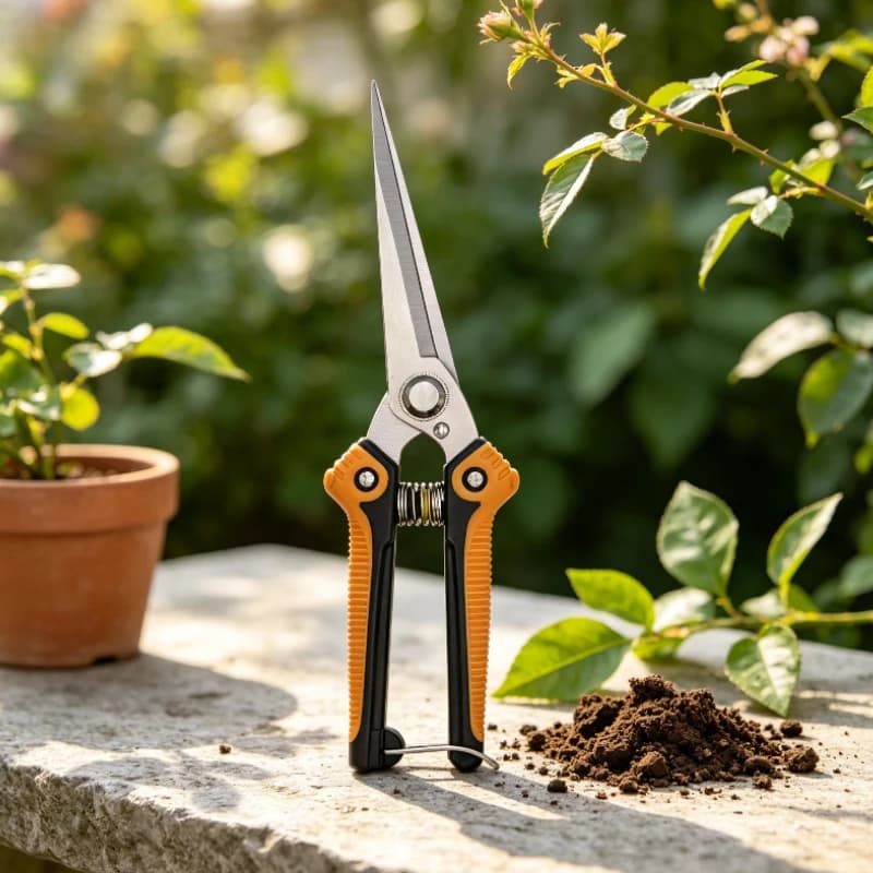 Multifunctional Stainless Steel Hedge Shears Household Pruning Shears for Garden Shrub Trimming & Zanthoxylum Harvesting