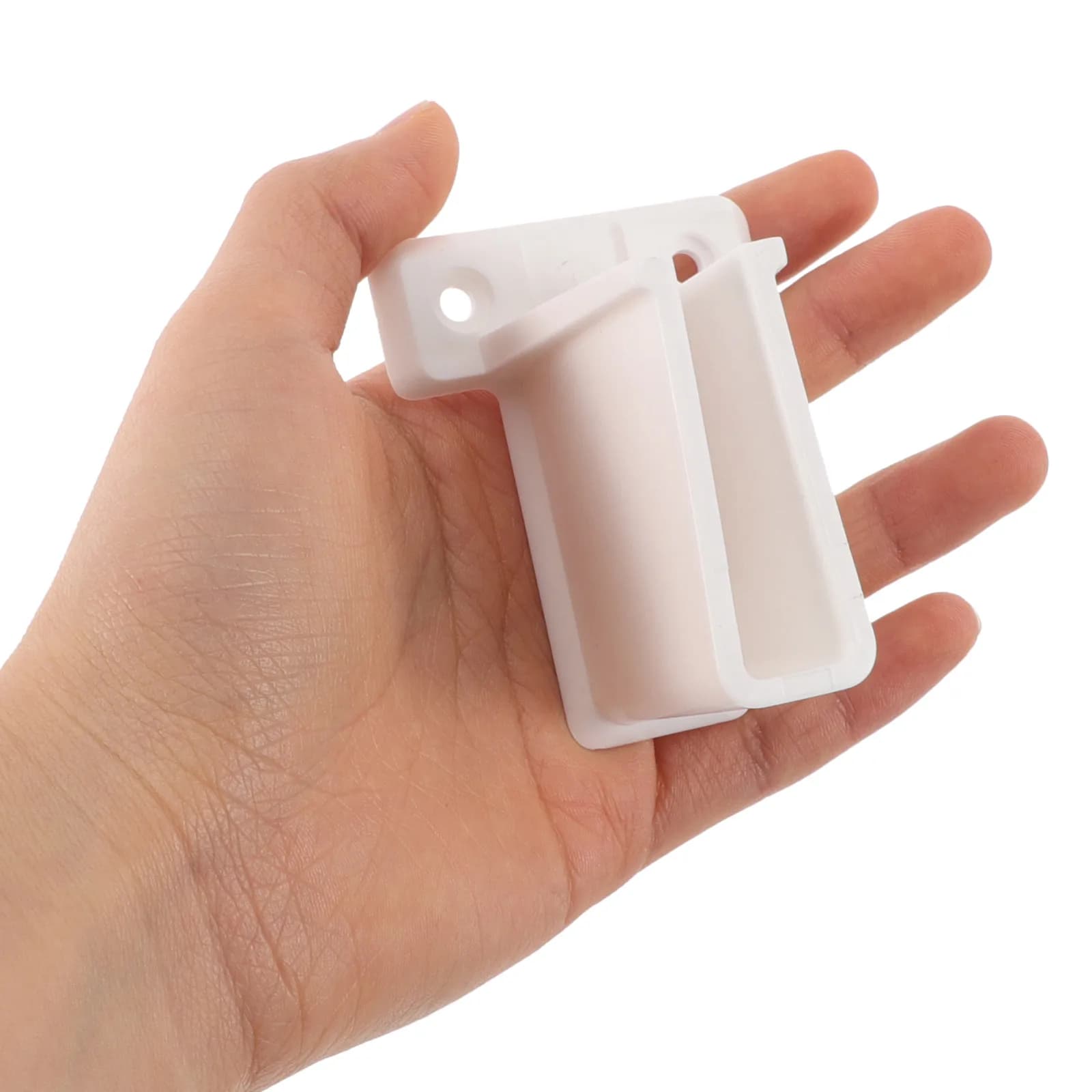 Staffe di Supporto Robuste per Finestre di Camper, Kit di Staffe in Plastica e Acciaio Montabili a Parete per Aste per Tende, Aste per Armadi, Pannelli Solari