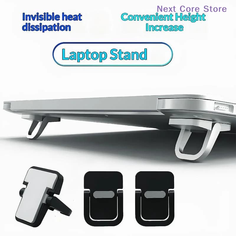 [NC]1 Pair Mini Portable Folding Legs Laptop Stand Invisible Holder For Notebook Support Keyboard Holder DIY Accessories[NC]