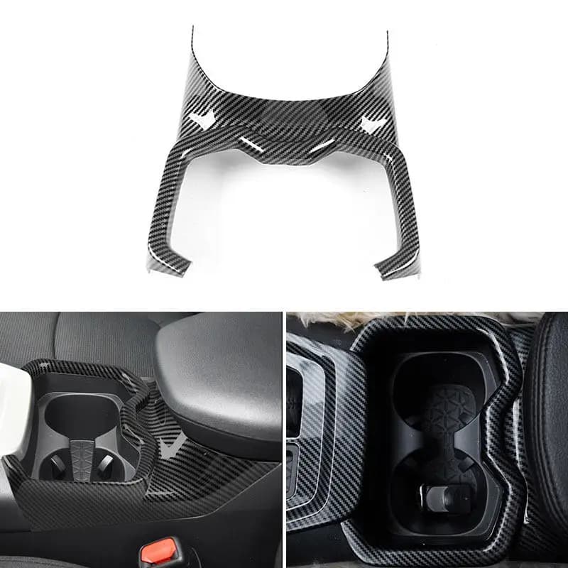 Per Toyota RAV4 XA50 2019 2020 2021 2022 2023 RAV 4 Hybrid ABS Auto Fila Anteriore Portabicchieri Copertura Trim Accessori Adesivo