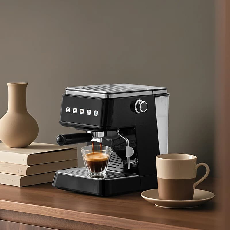 Altri Elettrodomestici Intelligenti: Macchina Professionale per Espresso con Funzione a 360° ° Stick a Vapore Universale