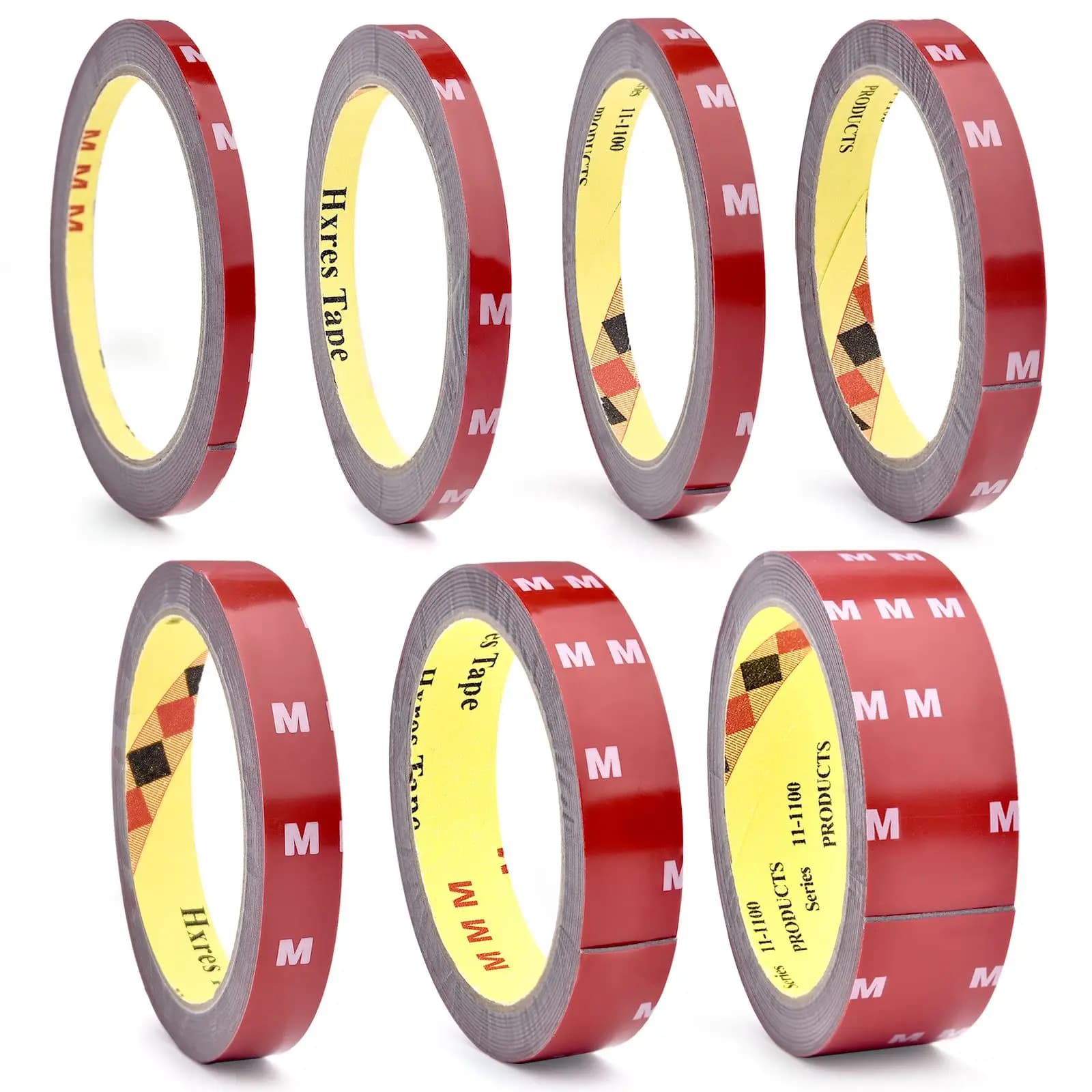 3-metre-resistant biadhesive tape with high viscosity for automotive use High temperature resistant fixed adhesive patch