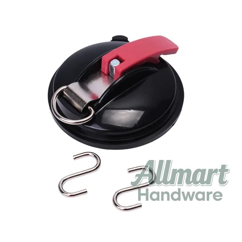 Ventosa per tenda da coda per auto con baldacchino portatile multifunzionale con forte strumento di aspirazione stabile per campeggio all'aperto con gancio a S