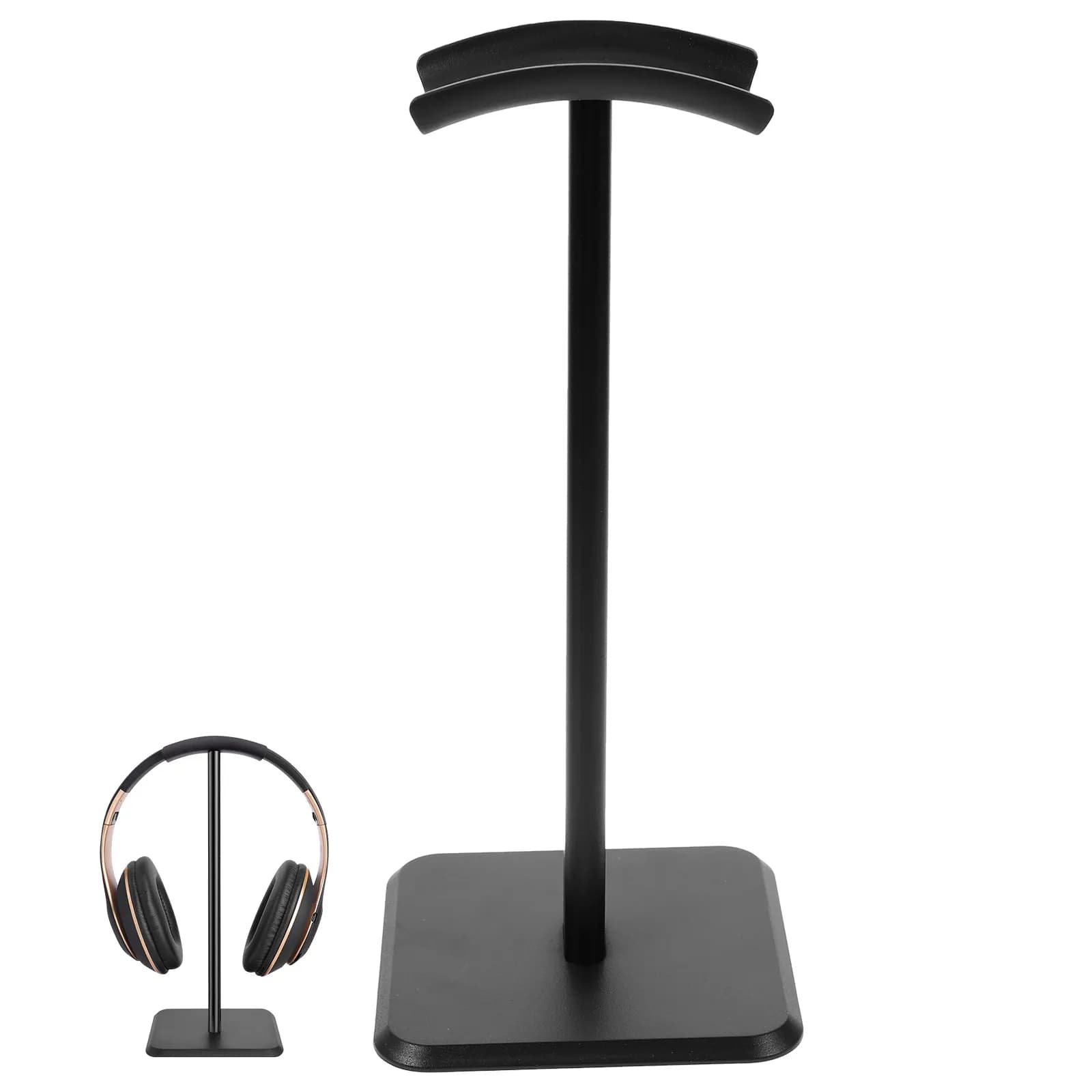 Supporto per Cuffie Staccabile in Lega di Alluminio, Porta Cuffie da Scrivania per Gaming, Espositore e Organizzatore per Auricolari, Design Stabile