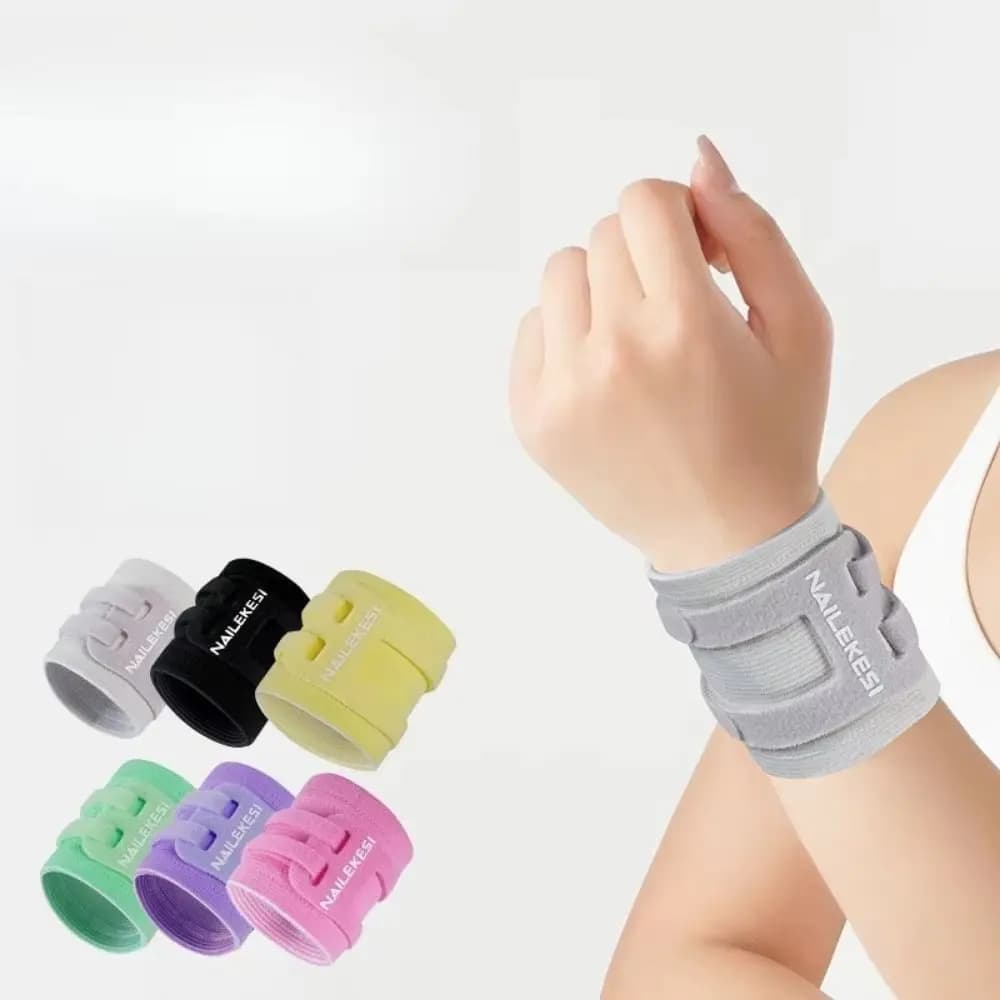 1pc Ultra-Thin Wrist Support Straps Compression Adjustable Sports Wrist Brace High Elasticity Protective Gear Wristband