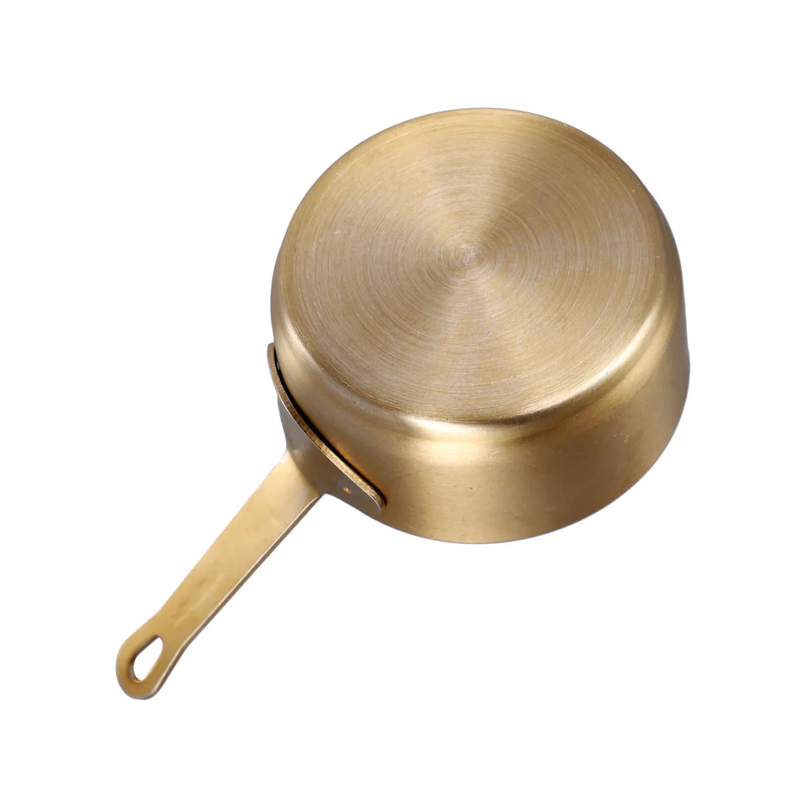 Pentola per salsa da 100 ml Pentola per latte in acciaio inossidabile Cucina domestica Cucina sicura sui stufe Bordo liscio Esecuzione squisita