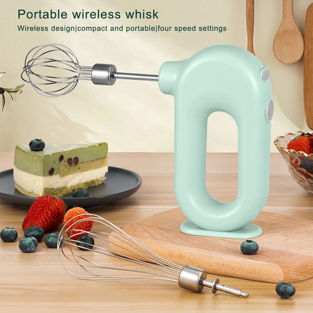 Egg Beater Electric Mixer Kitchen Gadget Quick Charging Whipped Eggs Stirrer
