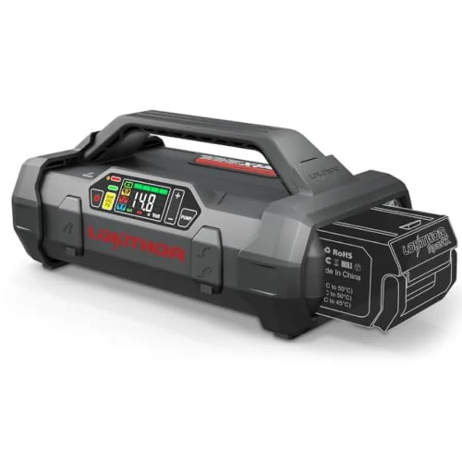 Dispositivo di Emergenza Multifunzionale per Veicoli, Avviatore d'Emergenza per Motori a Benzina da 7.0 a 10.0 L e Diesel da 4.0 a 8.0 L, Batteria B