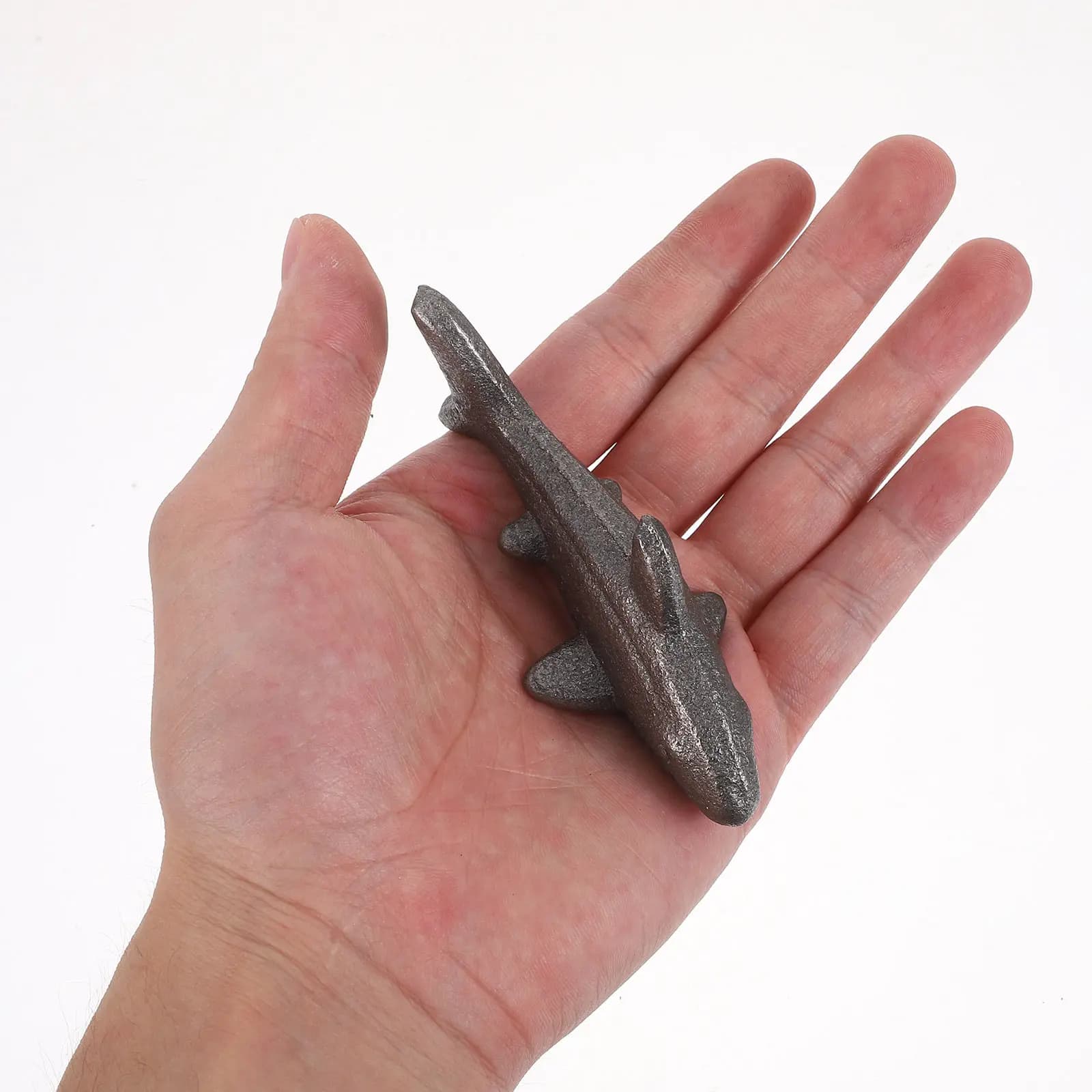 Set di 4 Stampi in Ghisa per Pesce, Utensile da Cucina per Griglia e Padella, Supporto Nutrizionale per Atleti Vegetariani