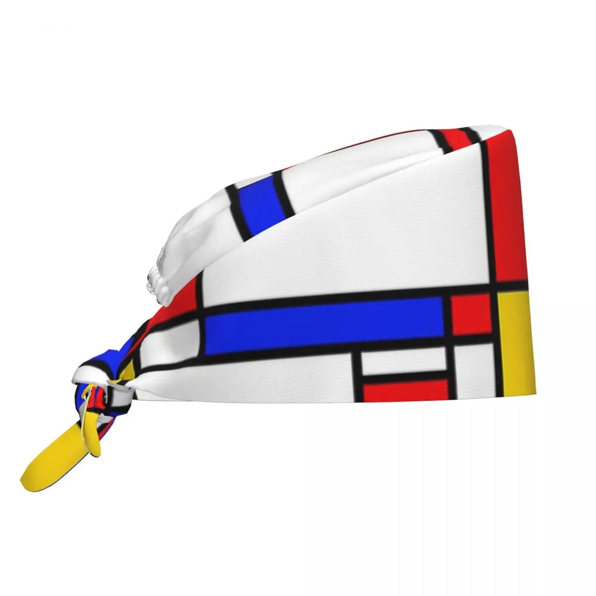 Mondrian Scrub Hat Doctor surgical cap Man Woman Nurses Adjustable for dentist