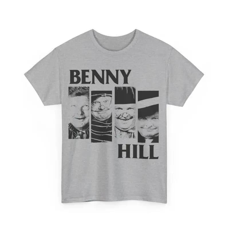 Benny Hill T Shirt Funny Vintage Tv Show British Comedian Top