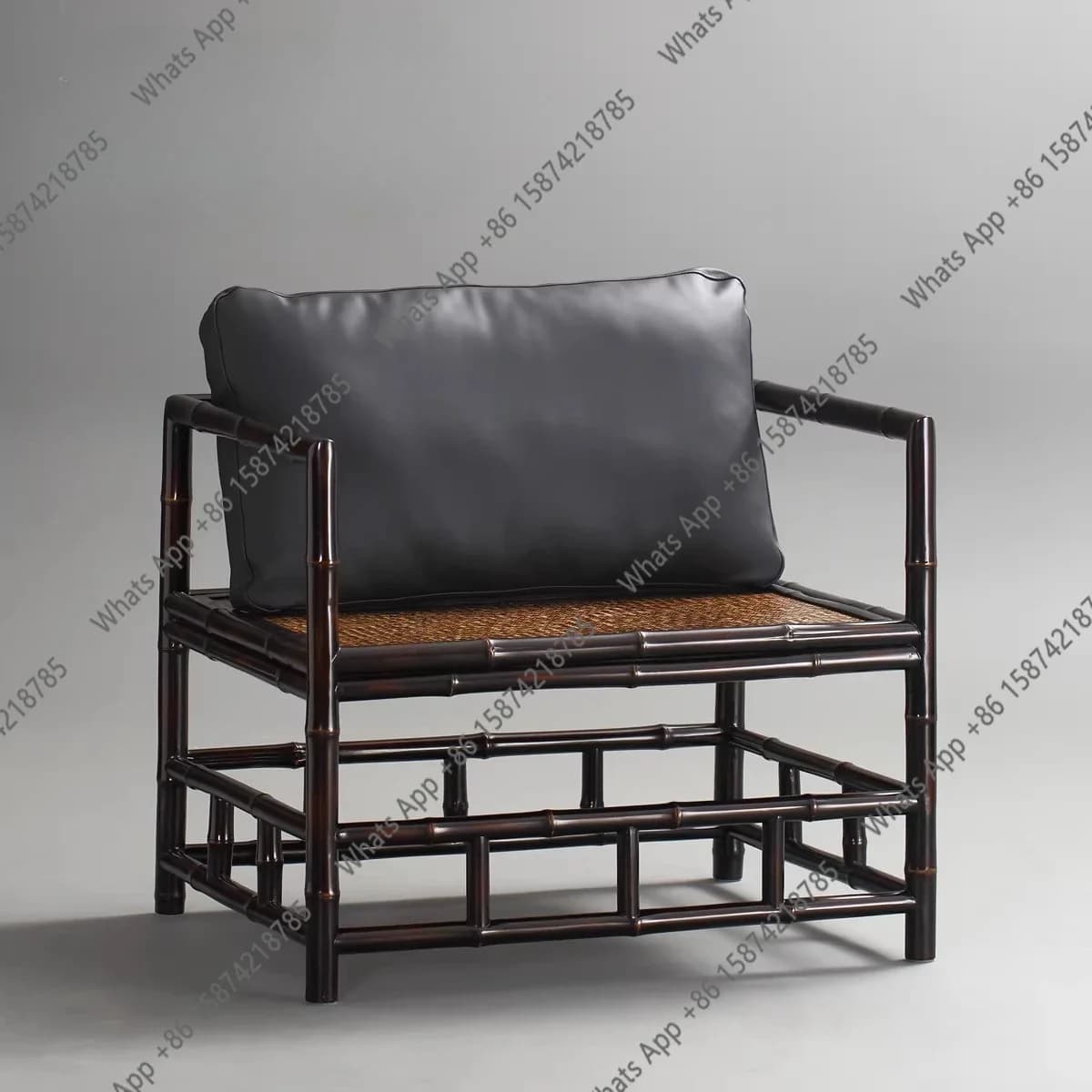 C Ming-style Furniture Zen Chair Antique Meditation Chair Tea Room Tea Making With Cushion Master Chair