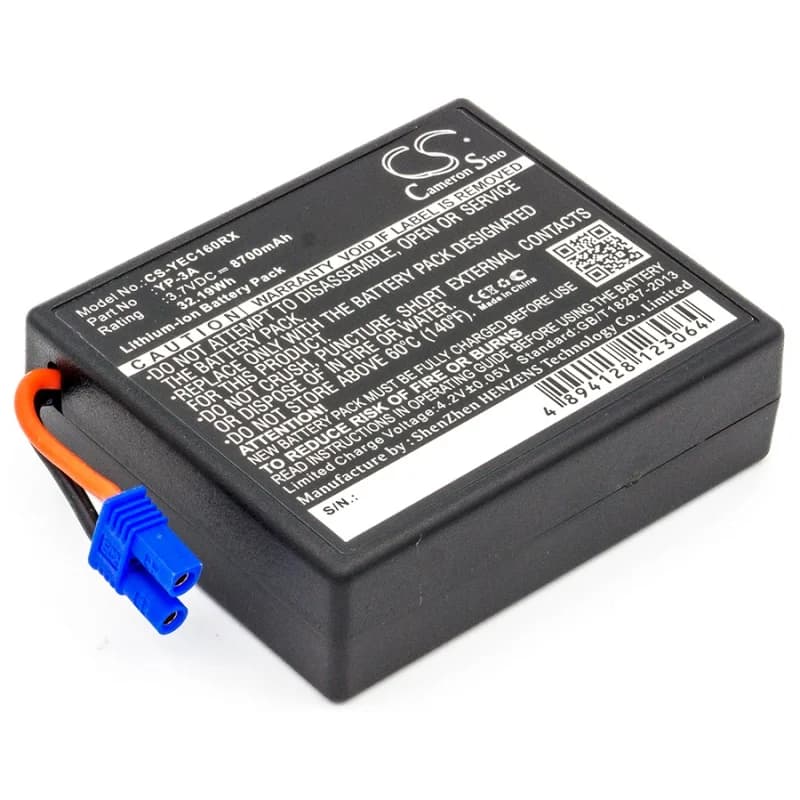 Cameronsino YUNEEC battery 58-000160, ST16, ST16F, YP-3A for H480 Drone Remote Control, ST16 Controller, ST16 Pro Controller