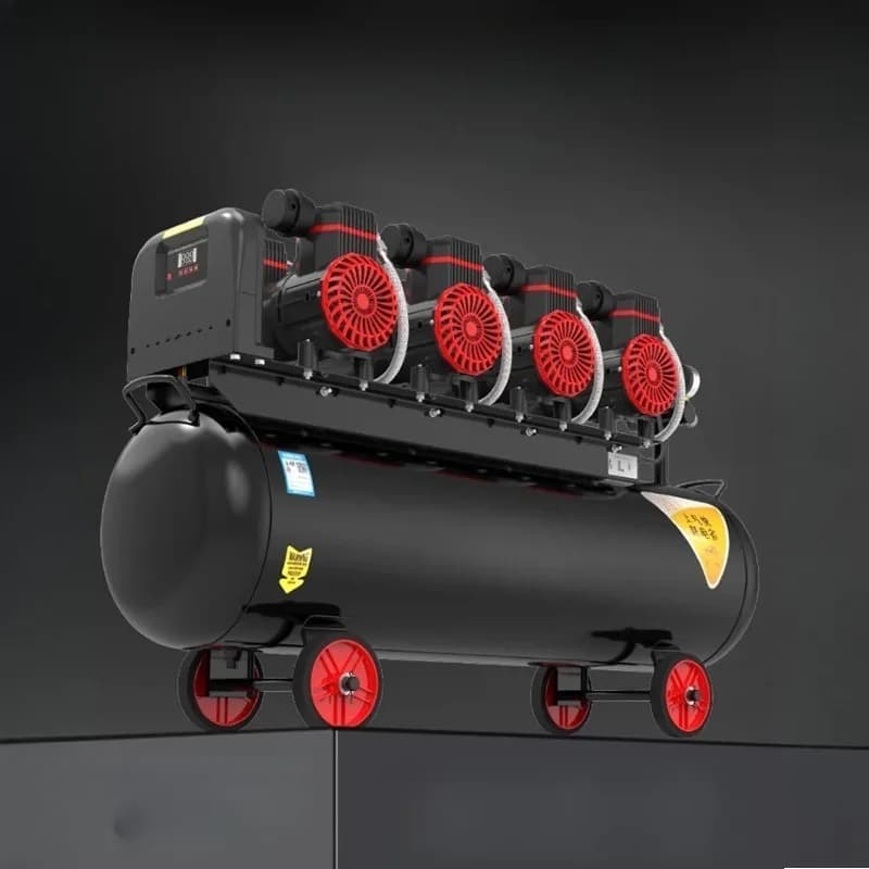 Industrial grade oil-free air compressor, flush pump silent air pump, large paint air compressor