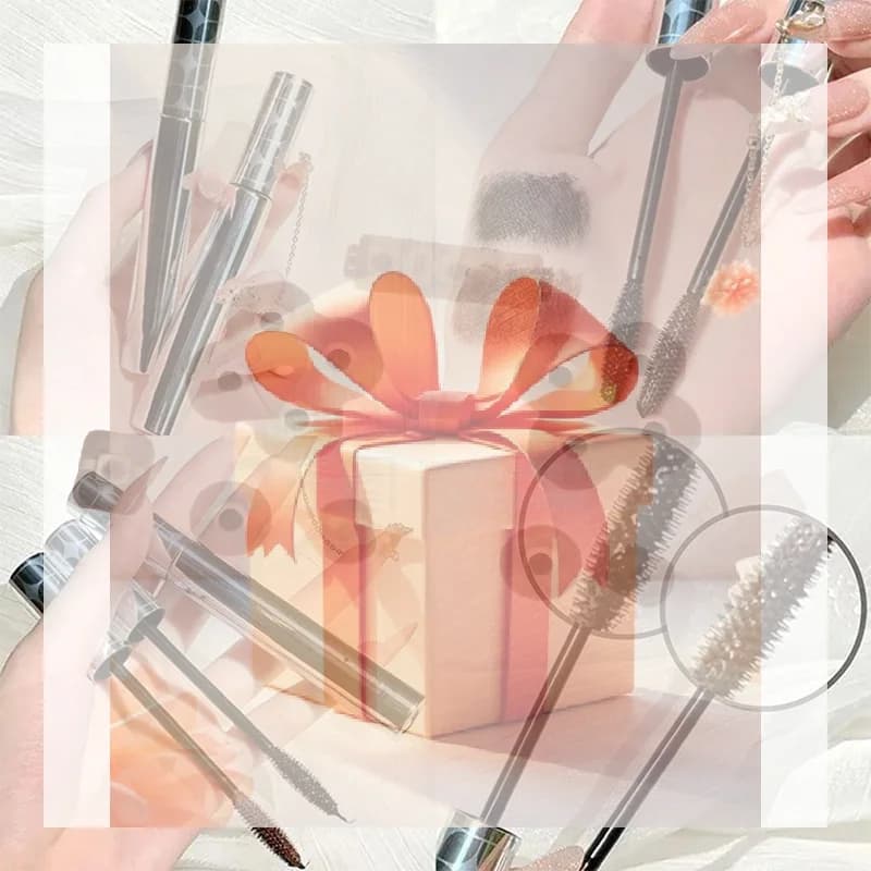 1Pc Mascara allungante per ciglia, impermeabile, a lunga durata, effetto seta, nero/marrone, per extension ciglia, trucco occhi, cosmetico di bellezza