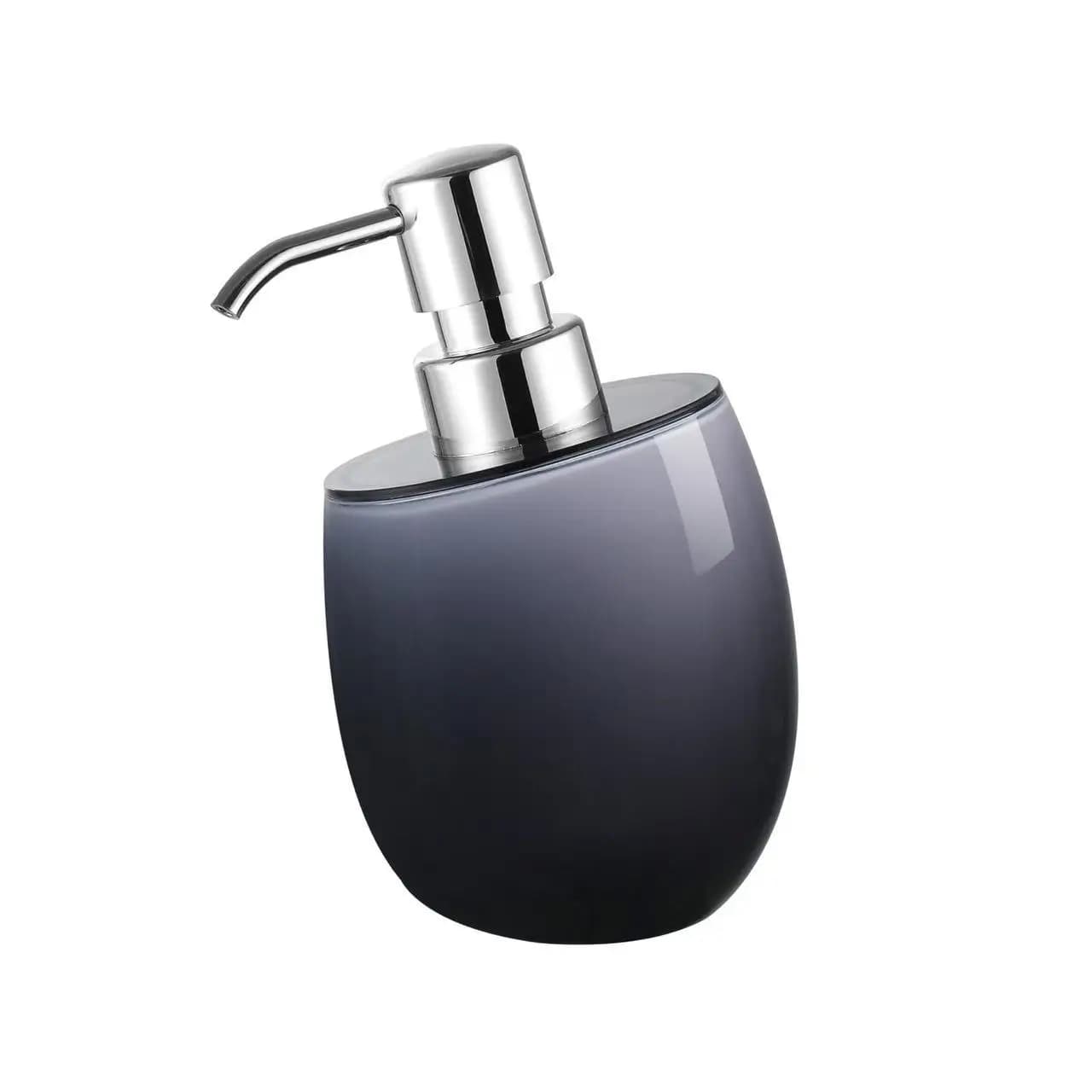 Dispenser di sapone da bagno con bottiglia di shampoo per lozione trasparente in acrilico a doppio strato addensato