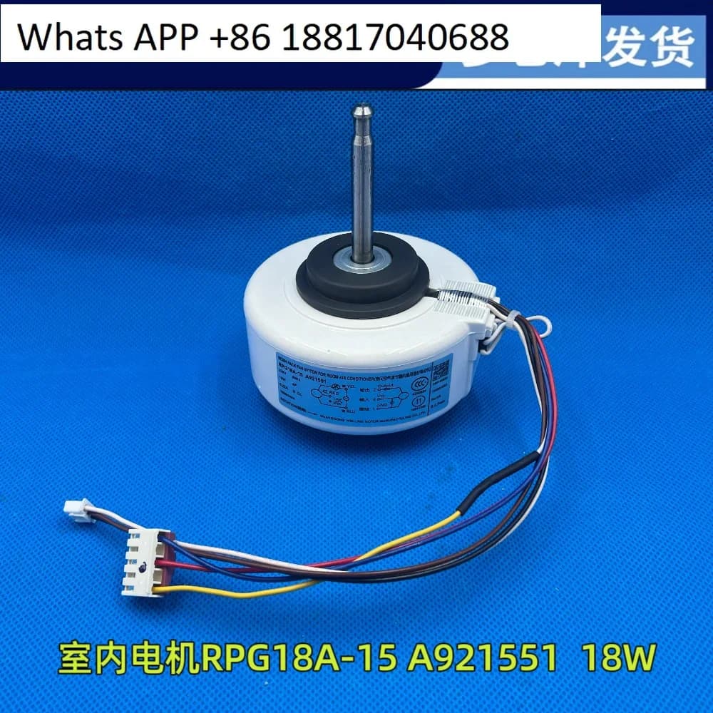 Nuovi Accessori per Condizionatori d'Aria: Motore Ventilatore Interno A921551, Motore RPG18A-15 18W