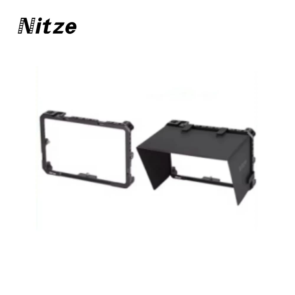 Gabbia Nitze per monitor Feelworld S7 con morsetto per cavo HDMI e paraluce