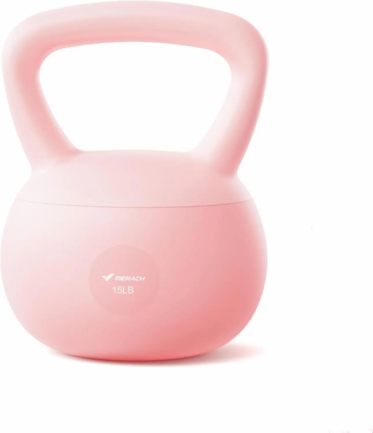 Soft Kettlebell With Wide Anti-Slip Handle Sand Iron Filled Cushioned Impact Resistant Base Safe Strength Training Weight Kettle Bell For Men Women Home Workout 15Lb Blue Pink Optional For Men Women Home Workout/Home Gym Training
