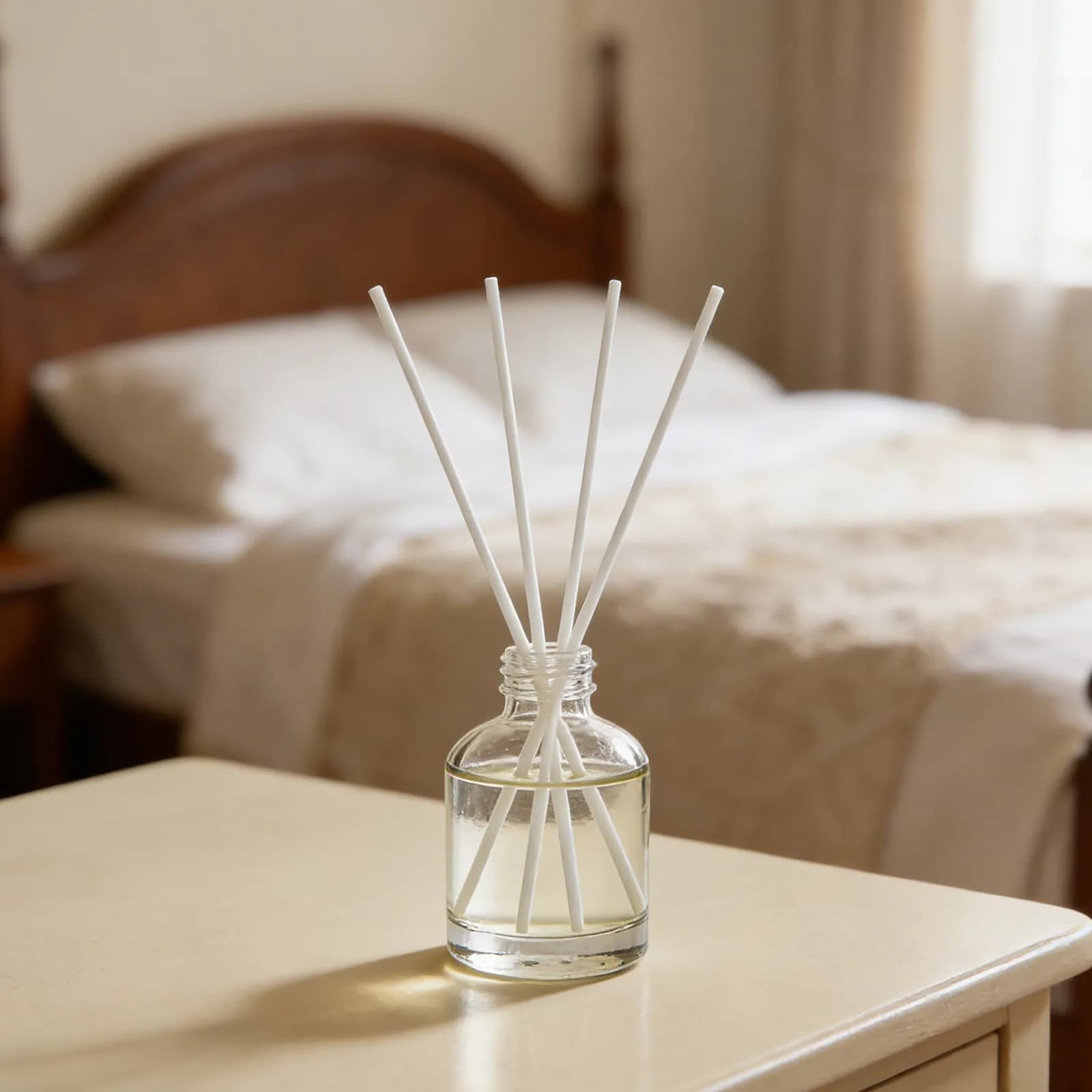 100Pcs Fiber Reed Diffuser Sticks 29cmx3mm Long-Lasting Aroma Diffusers Replacement for Home Office Spa Room Scent Freshener