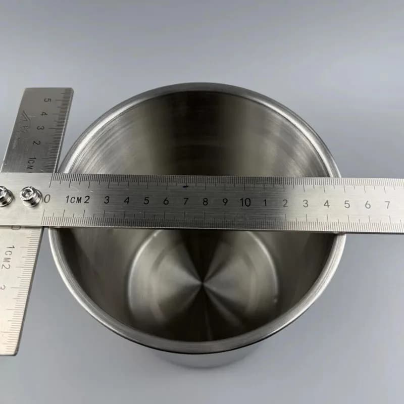 1.1L Vacuum Degassing Chamber 304 Stainless Steel Pot Transparent Acrylic Lid Sealed Container For Resin Epoxy Defoaming