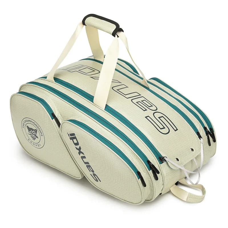 2026 SANXDI Pickleball Backpack Versatile Unisex Tennis Satin Bag Large Capacity Shoe Disappearance Travel bag for pickleball rack