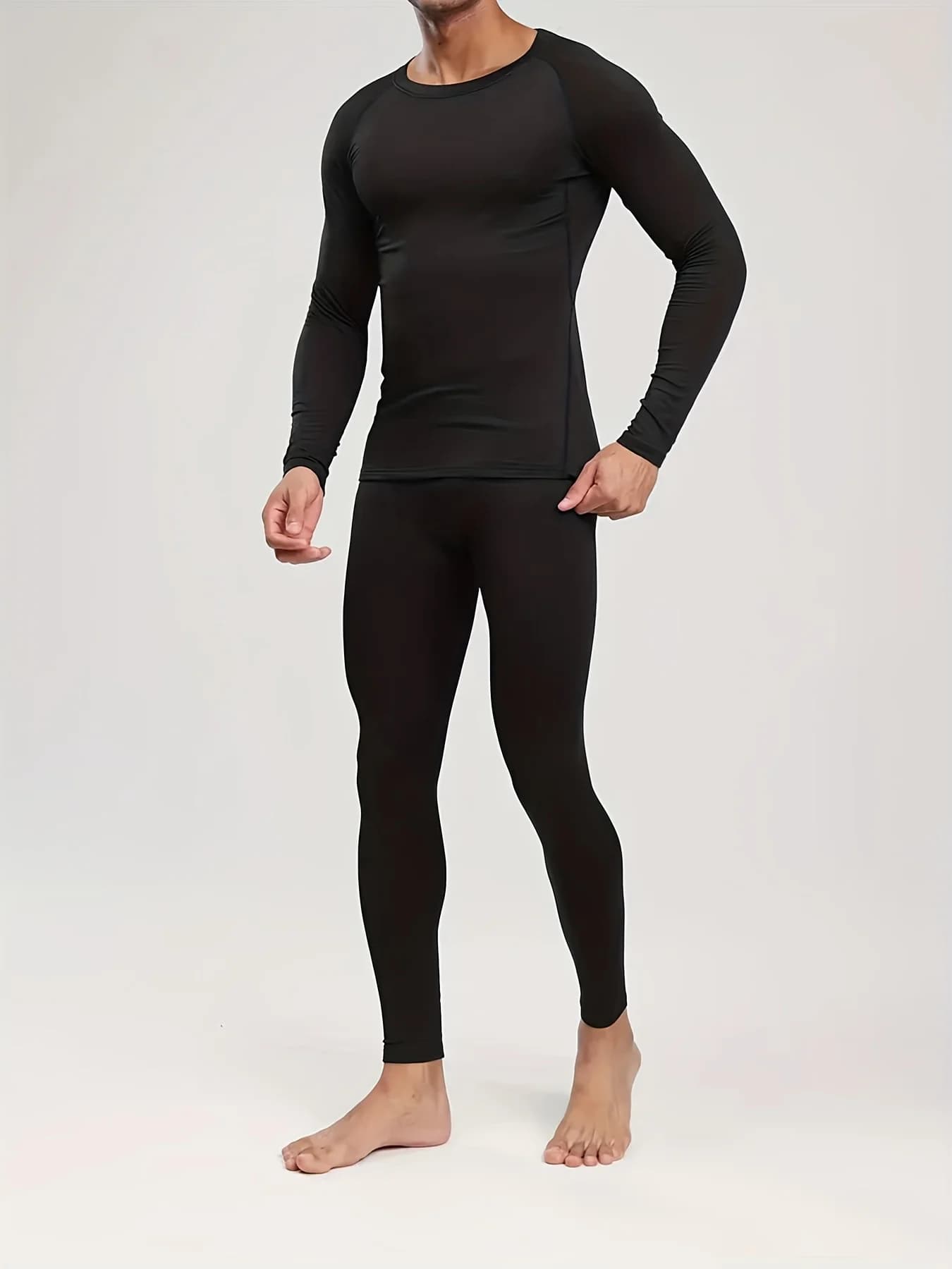 Men's warm suit, men's home leisure and vitality warm suit, autumn and winter leisure sportswear