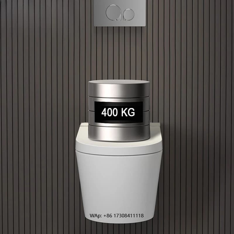 Hidden Cisterna for Intelingent bidet with automatic unloading in one piece including smart toilet mounted wall