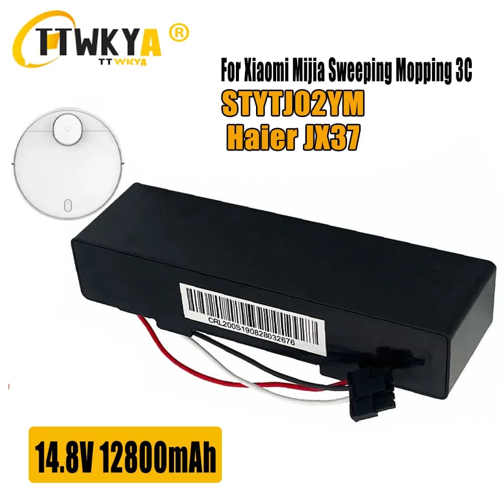Original 14.4V 12800mAh STYTJ02YM Battery Compatible with Xiaomi Mijia LDS, Mi Robot Vacuum-Mop P/2S