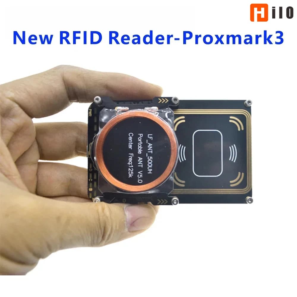 Hilo Proxmark3 512M 5.0 Lettore di schede RFID UID S50 Decodifica Duplicatore IC/ID Chiave SPI FLASH Chip Copiatrice Programmatore Kit