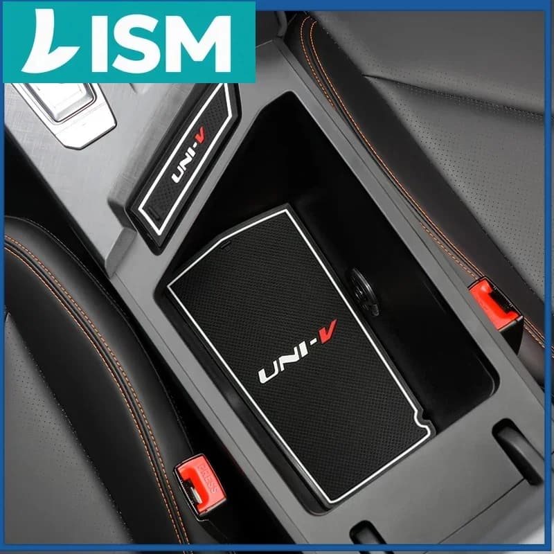 NEW1 For changan uni-v brings internal slot water cup slot to store anti-slip mat