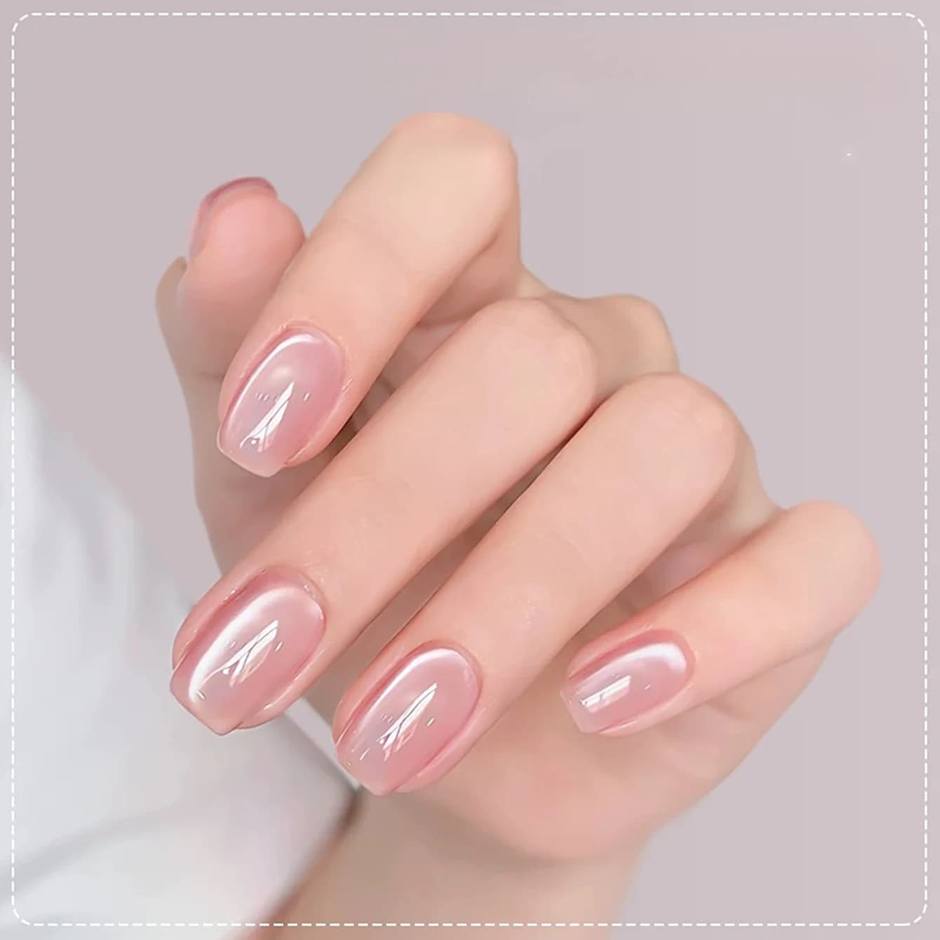 1 pz ZH Smalto Semipermanente Gel Effetto Occhio di Gatto Lychee Bubble Autunnale 2026 Nuovo Essenziale per Natale Gel Unghie con Perline di Vetro