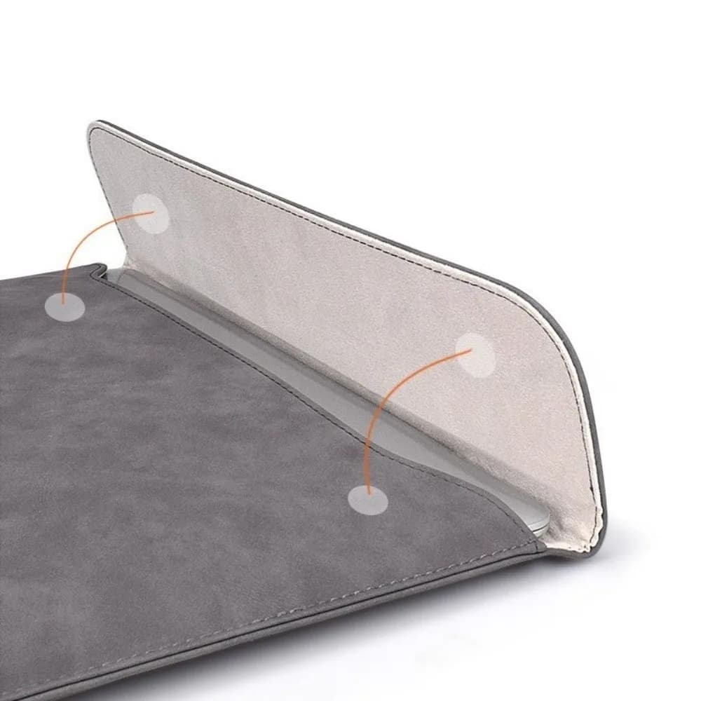 Custodia per laptop resistente ai graffi Custodia protettiva per tablet resistente all'usura in pelle PU Custodia protettiva per computer impermeabile Viaggio d'affari