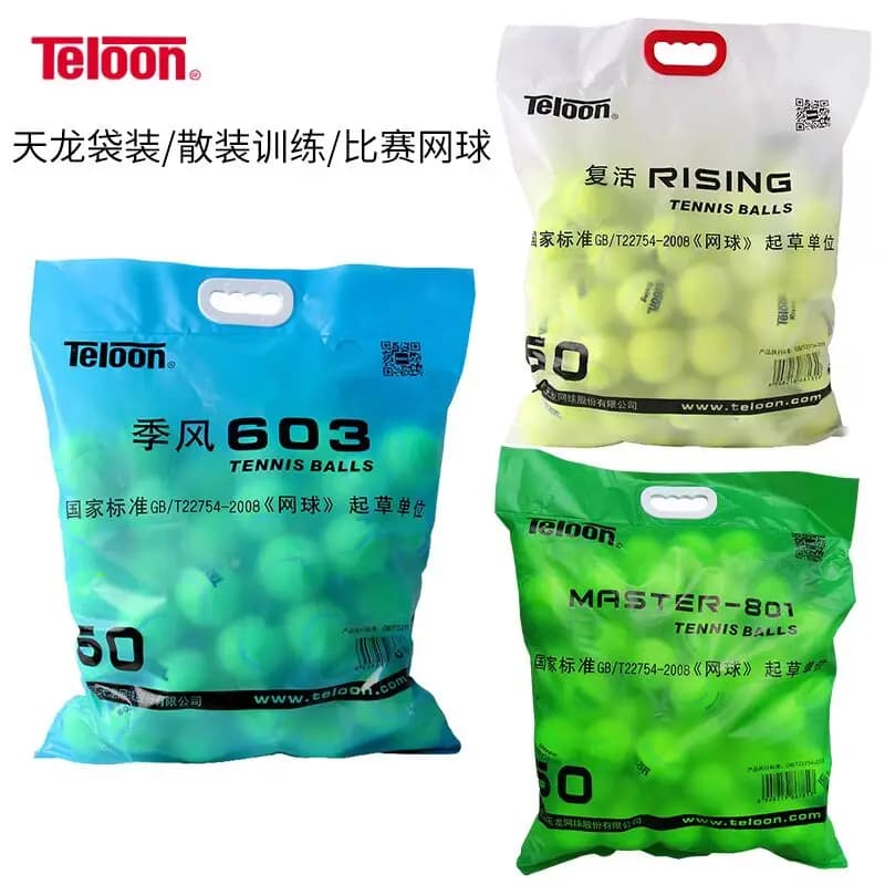 Odea Teloon Advanced Training Tennis 801 603 Resurrection Rising Ace Borsa intera 60 palline da allenamento Palline da tennis rosa