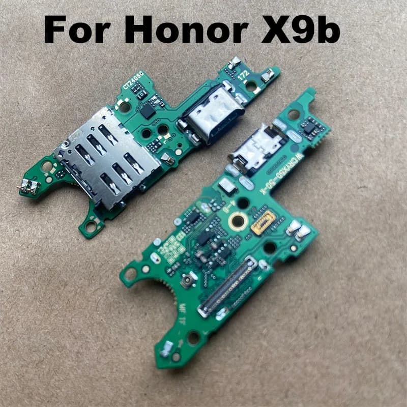 Per Huawei Honor X9b 5G USB Dock di ricarica porta scheda microfono connettore cavo flessibile veloce parti di riparazione globale con IC